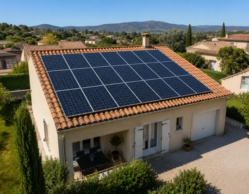 Prime à l'autoconsommation panneaux solaires Vacqueyras — aide financière de l'État